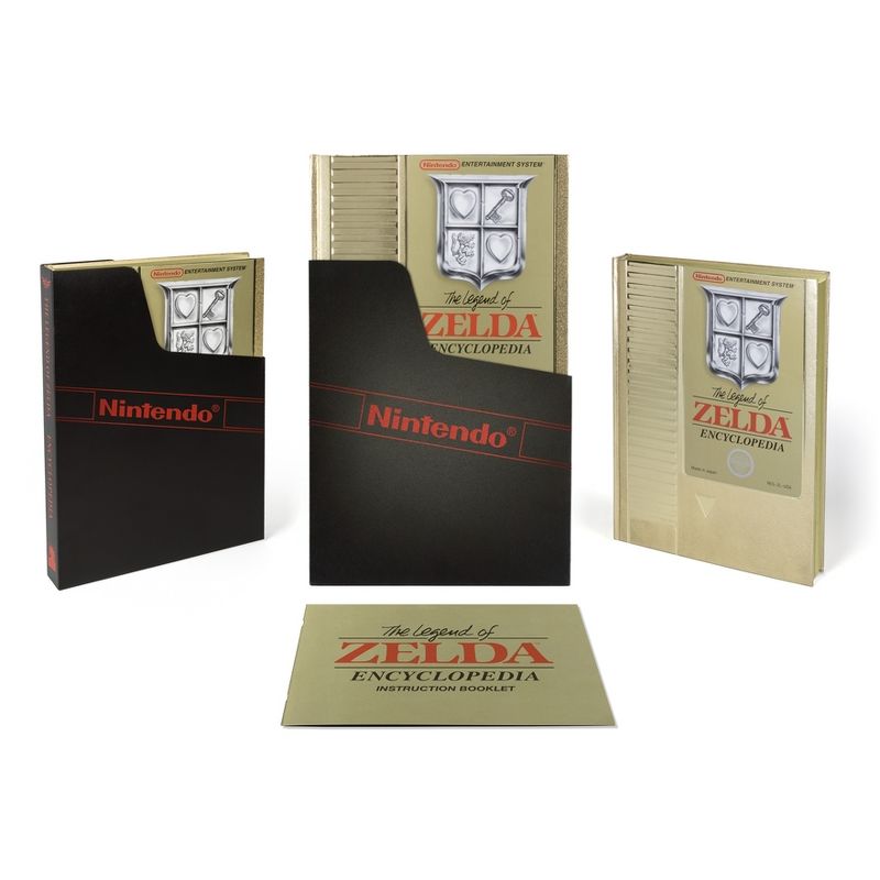 The Legend of Zelda Encyclopedia Deluxe Edition - by  Nintendo (Hardcover), 1 of 2