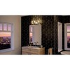 Urban Ambiance Luxury Contemporary Bath Light 8''H x 24''W,  Brushed Nickel Finish,  Mesa Collection, UHP4362 - 2 of 4