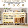 Tribesigns 5-Tier Shoe Cabinet with LED Light - 4 of 4