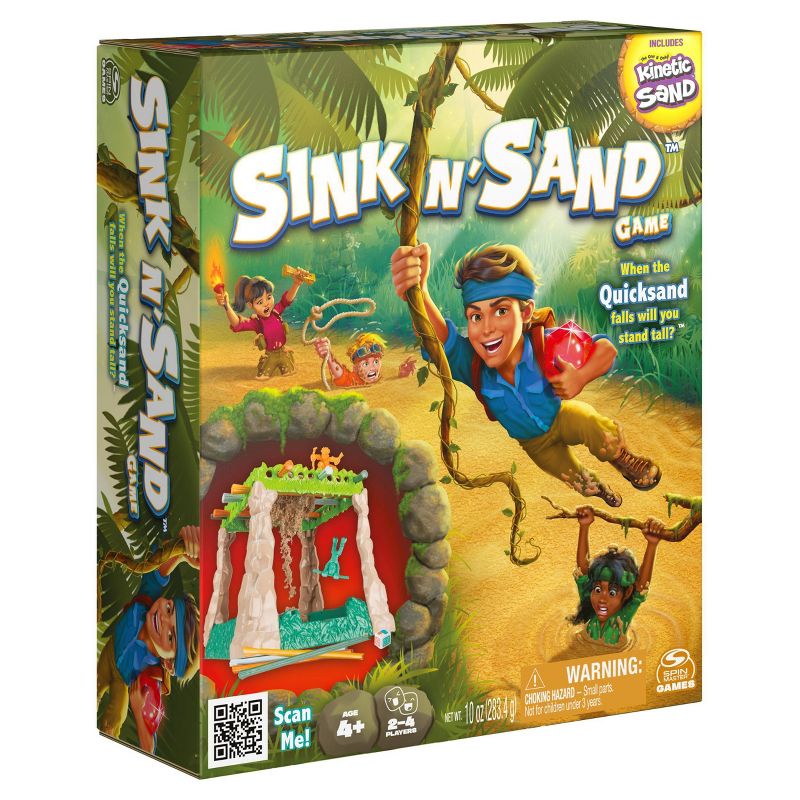 Sink N&#39; Sand Game with Kinetic Sand, 1 of 19