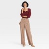 Women's Balloon 3/4 Sleeve Square Neck Blouse - A New Day™ - 3 of 3