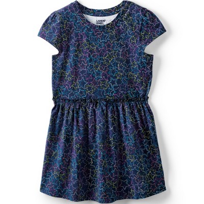 Lands' End Kids Gathered Waist Tunic Top