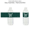 Big Dot of Happiness Emerald Elegantly Simple - Guest Party Favors Water Bottle Sticker Labels - Set of 20 - 2 of 4