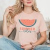 Simply Sage Market Women's Boho Summer Vibes Watermelon Short Sleeve Graphic Tee - image 2 of 4