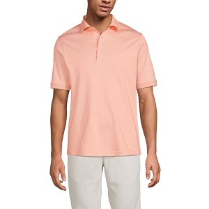 Lands' End Men's Short Sleeve Cotton Supima Polo Shirt - 1 of 3