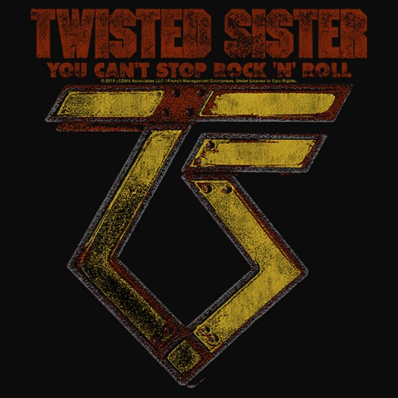 Men's Twisted Sister You Can't Stop Rock 'N' Roll Tank Top, 2 of 6