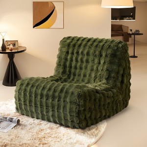 XIZZI Togo Sofa Bean Bag Chair for Adults, Memory Foam Chaise Lounge Chair for Home, Lazy Floor Sofa Couch for Living Room Apartment - 1 of 4