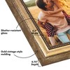 Americanflat Vintage Picture Frame with Beaded Accents with Shatter Resistant Glass and Easel Stand - 3 of 4