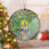Christmas Ornaments 2025, Peacock Gifts for Women, Hanging Tree Decoration, Peacock Ornaments for Hanging Decor - 4 of 4