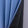 RT Designers Collection Oakley Embossed Blackout Polyester Window Curtain Grommet Panel Blue - 3 of 4