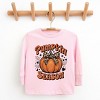 The Juniper Shop Coquette Pumpkin Season Leopard Youth Long Sleeve Tee - L - Pink - 2 of 4