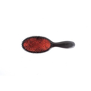 Bass Brushes Elite Series Shine & Condition Hair Brush with Ultra-Premium Natural Bristle & Nylon Pin High Polish Acrylic Handle - 1 of 4
