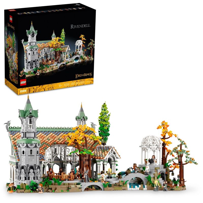LEGO Icons THE LORD OF THE RINGS: RIVENDELL Building Kit 10316, 1 of 8