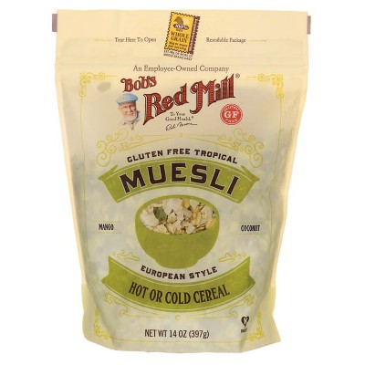 Bob's Red Mill Muesli - Gluten Free Tropical.