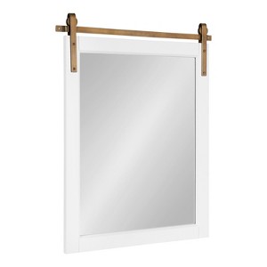 Kate and Laurel Skylan Decorative Wall Mirror, 24x31, White - 1 of 4