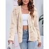 Women's Lightweight Crochet Cardigan Long Sleeve Hollow Out Kint Sweaters - 4 of 4