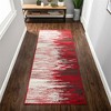 Abstract Multi-Color Modern Contemporary Transitional Eclectic High-Traffic Long-Lasting Indoor Area Rug by Blue Nile Mills - 2 of 4