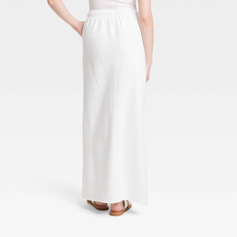 Women's Fleece Maxi Skirt - Universal Thread™, 3 of 5