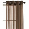 GoodGram Basic Home Grommet Top Single Sheer Window Curtain Panel - 2 of 2