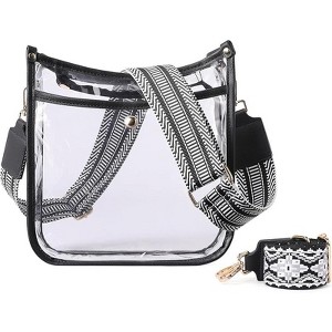 Generic Crossbody Bags For Women Trendy Fashion Shoulder Bag Vegan Leather Purse For Ladies with Adjustable Strap - 1 of 4