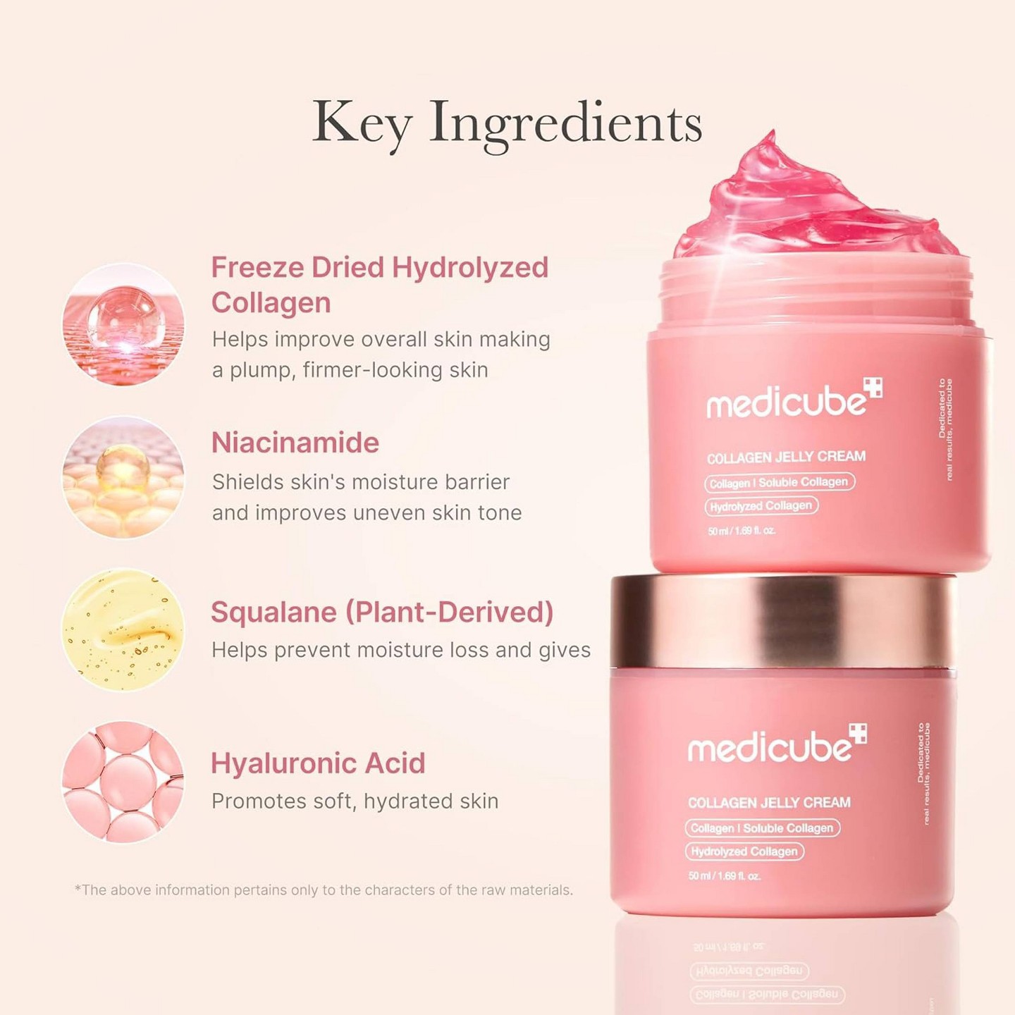 Коллагеновый крем-желе medicube Collagen Jelly, 50 мл, цвет: Кремовый — фото 2