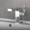 ChicFurnit Bathroom Sink Faucet Single Handle Chrome Finish Sleek Design for Modern Bathrooms, Silver, 11"*11"*7" - 2 of 4