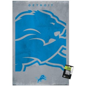 Trends International NFL Detroit Lions - Logo 25 Unframed Wall Poster Prints - 1 of 4