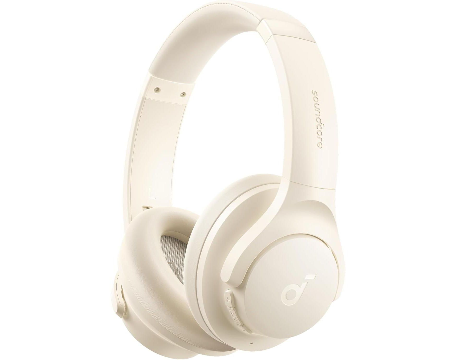 Renewed Soundcore Q20i Hybrid Active Noise Cancelling Over-Ear Headphones, Wireless Bluetooth, App Customization, Transparency Mode (Refurbished)