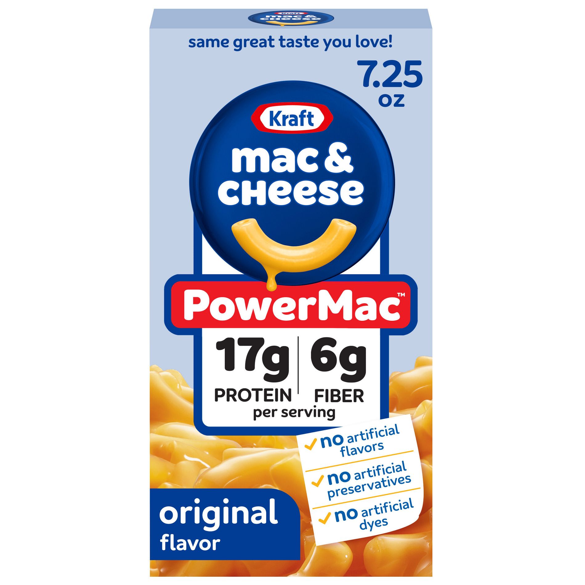 Kraft Power Mac Original Mac and Cheese - 7.25oz
