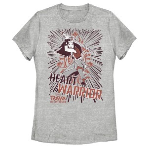 Women's Raya and the Last Dragon Heart Warrior T-Shirt - 1 of 4