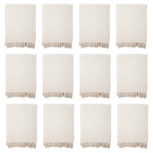Common Ground Cotton Throw Blankets 50x70 -Pack of 12 - 1 of 4