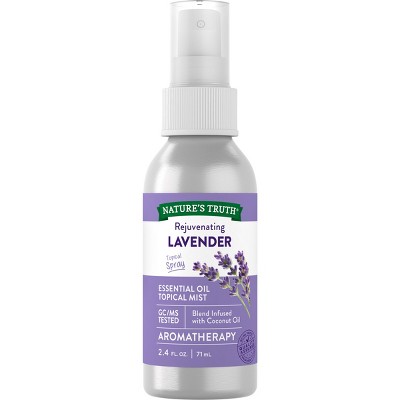 Nature's Truth Rejuvenating Lavender Aromatherapy Essential Oil Mist Spray - 2.4 fl oz