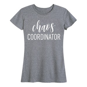 Women's - Instant Message - Chaos Coordinator Short Sleeve Graphic T-Shirt - 1 of 4