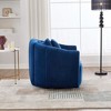 NicBex Oversized 360 Degrees Swivel Accent Barrel Chair with 3 Pillows, Cozy Sofa Armchair for Living Room, Bedroom - 2 of 4