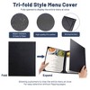 WeChef Restaurant Menu Covers 8.5x11" Trifold 3 View PU Leather with Angled Corners for Wine List Bar Hotel 5 Pack - 2 of 4