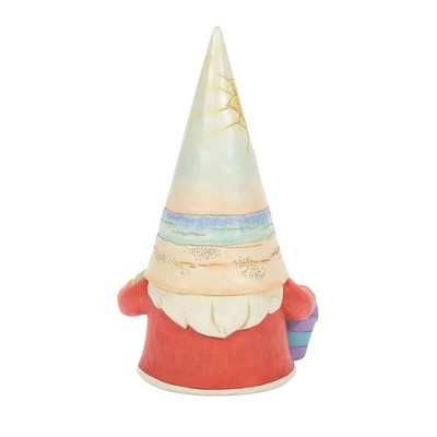 Medium Coastal Gnome Figurine with Beachball and Seashells