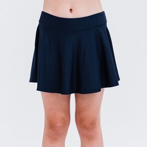 Calypsa Girl's Short Swim Skort - 1 of 3
