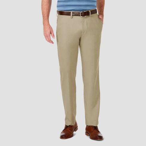 haggar cool 18 pro classic fit flat front pants