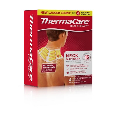 ThermaCare Neck Wrist Shoulder Heatwrap - 4ct