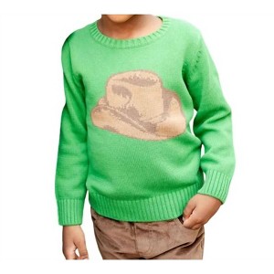 Boy's Cowboy Hat Jacob Sweater - Ruth and Ralph - 1 of 2