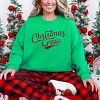 Christmas Crew Cursive - Women's Graphic Sweatshirt - 3 of 4