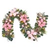 6 Ft Pre-Lit Christmas Garland, Xmas Garland with Flowers, Ball Ornaments Berry for Mantle Table Centerpiece Indoor Outdoor Home Decor - 4 of 4