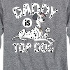 Boys' - 101 Dalmatians - Daddy Is Top Dog Long Sleeve Graphic T-Shirt - 2 of 4