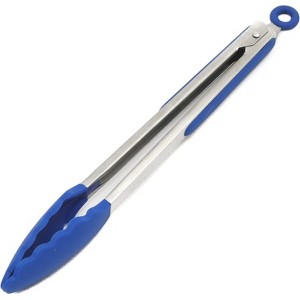 Chef Craft 12-Inch Premium Silicone Tongs - 1 of 2