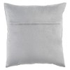 Kinston Metallic Cowhide Pillow - Grey/Silver - 20"X20" - Safavieh - 3 of 3