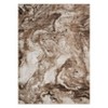 Washable Area Rug, Modern Abstract Living Room Rug with Non-Slip Backing & Short Pile, Bedroom and Dinning Room, - 2 of 4