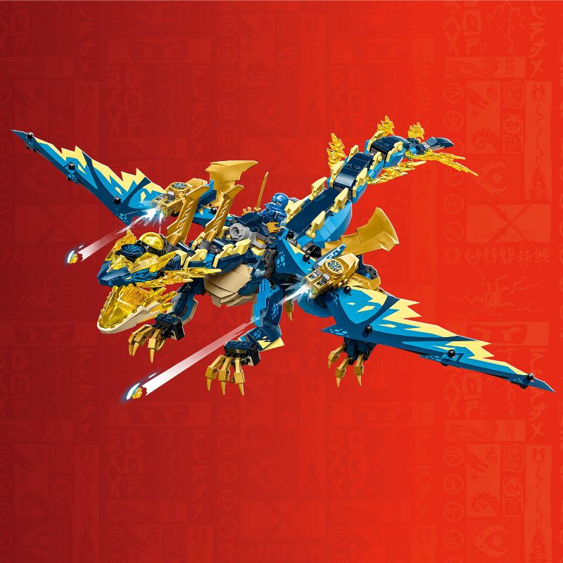 LEGO NINJAGO Elemental Dragon vs. The Empress Mech Dragon Building Toy Set 71796, 5 of 8