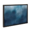 18" x 24" Sylvie MP Jeff in Space by Mentoring Positives Framed Wall Canvas Gray - Kate & Laurel All Things Decor - 2 of 4