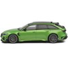 2022 Audi ABT RS 6-R Java Green Metallic with Black Top 1/43 Diecast Model Car by Solido - 2 of 4