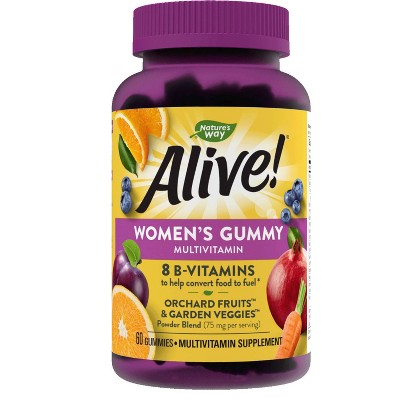 Nature's Way Alive! Women's Multivitamin Gummies - Fruit
